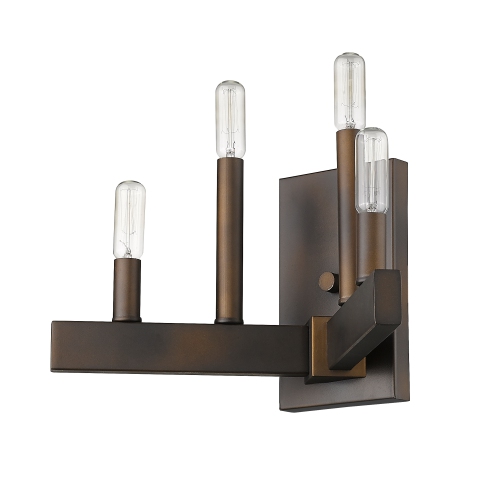 Fallon 4-Light Oil-Rubbed Bronze Sconce