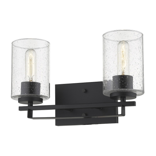 ACCLAIM LIGHTING  Orella 2-Light Matte Sconce In Black