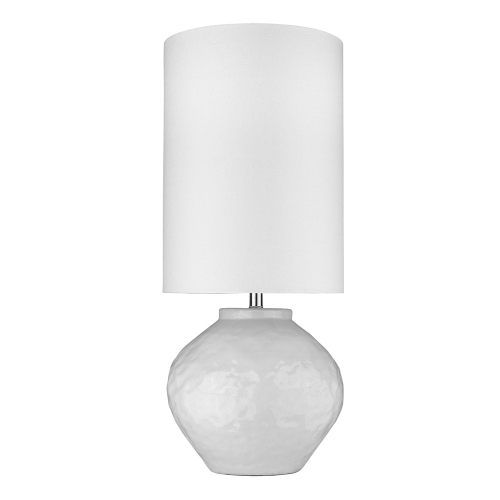 Trend Home 1-Light Polished Nickel Table Lamp