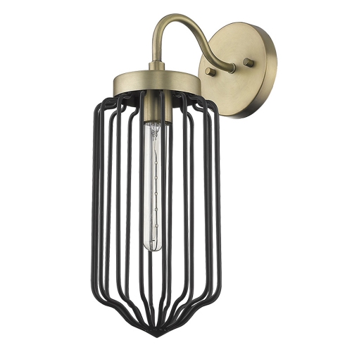 ACCLAIM LIGHTING  Reece 1-Light Aged Brass Sconce