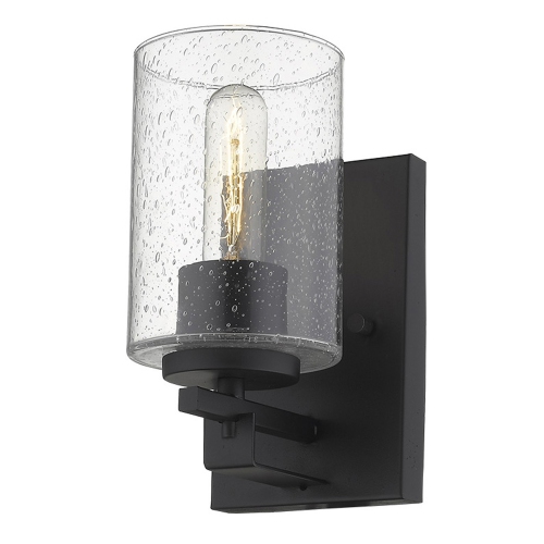 ACCLAIM LIGHTING  Orella 1-Light Matte Sconce In Black