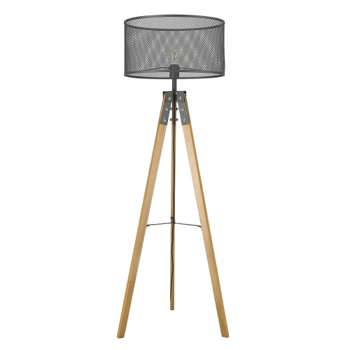 ACCLAIM LIGHTING  Capprice 1-Light Matte Floor Lamp In Black