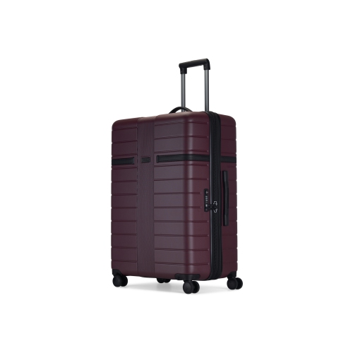 Bugatti - Hamburg Hardside Large Check-in Luggage with Expansion - Red