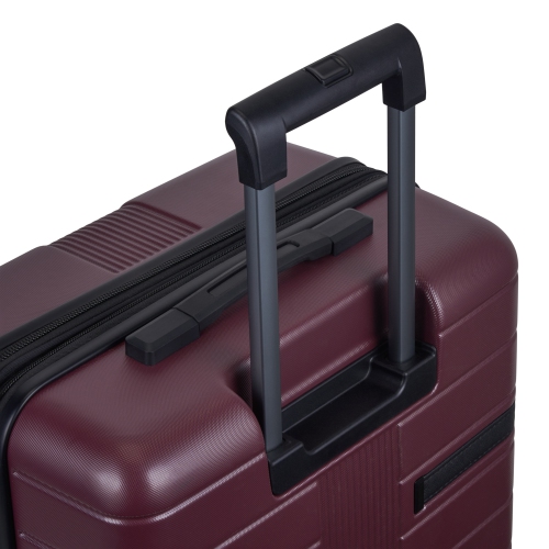 Bugatti - Hamburg Hardside Large Check-in Luggage with Expansion - Red