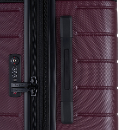 Bugatti - Hamburg Hardside Large Check-in Luggage with Expansion - Red