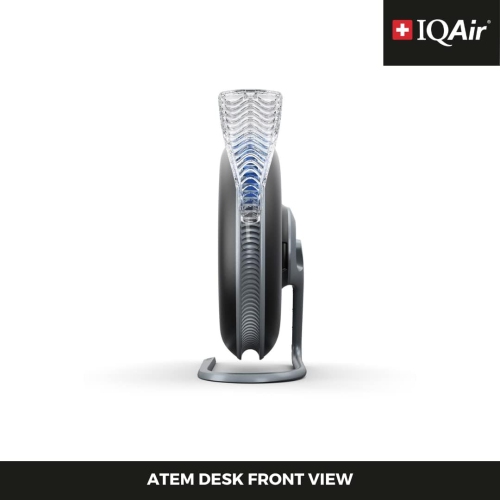 IQAir Atem Desk Personal HEPA Air Purifier for Allergies, Pet Dander, Asthma, Pollen, and Dust, up to 150 sq.ft. Coverage, Perfect for Desk, Office