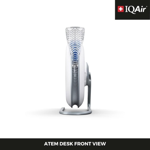 IQAir Atem Desk Personal HEPA Air Purifier for Allergies, Pet Dander, Asthma, Pollen, and Dust, up to 150 sq.ft. Coverage, Perfect for Desk, Office