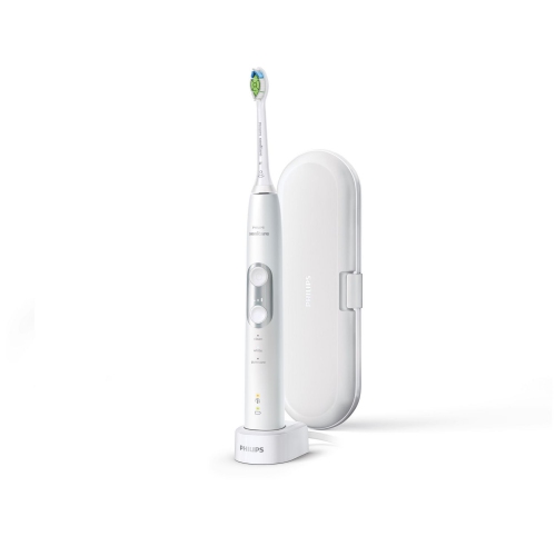 Brosse à dents électrique de nettoyage Sonicare 6100 protectrice de Philips