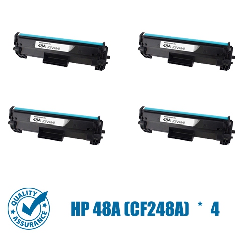 Printer Pro™ Compatible Replacement for 4 Pack HP 48A/48A/hp48/hp48A Black Toner Cartridge - HP LaserJet Pro MFP M15a M15w M16 MFP M28a MFP M28w MFP