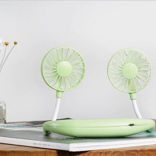 Mini-serre-nuque portative USB ventilateur/pile rechargeable petit ventilateur de bureau refroidisseur d’air portatif