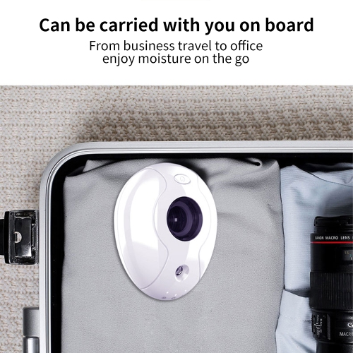 axGear Desktop Air Humidifier with Water Bottle Protable Ultrasound Anti-Dry Burning