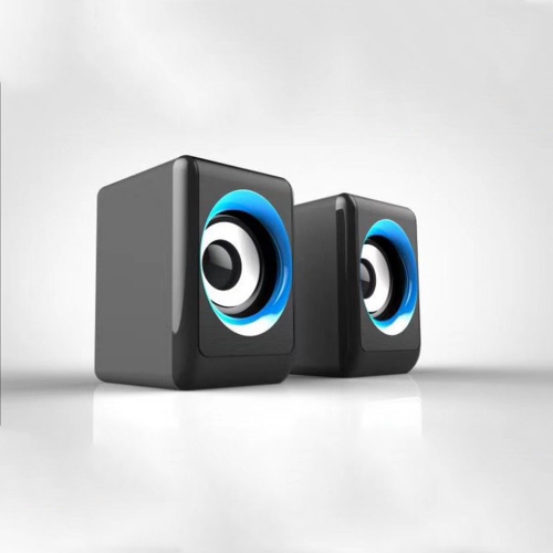 axGear Portable Speaker USB Multimedia Powered Wired Mini Surround Subwoofer Output