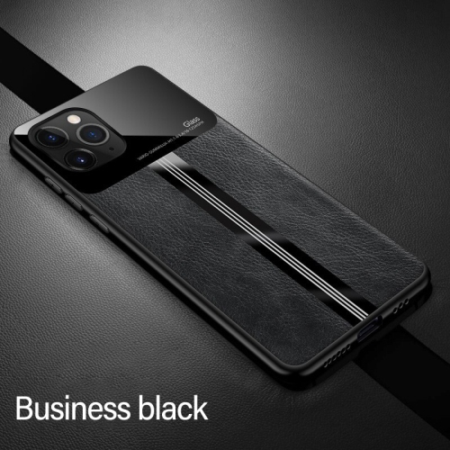 Image 1 of 7.. Ultra-thin Plexiglass Luxury Leather Silicone Phone Case Cover For iPhone XR