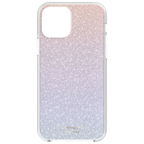Kate Spade New York Fitted Hard Shell Case For Iphone 12 Pro Max Ombre Glitter Best Buy Canada