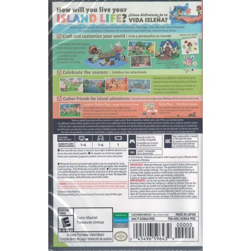 Animal Crossing: New Horizons [Nintendo Switch]