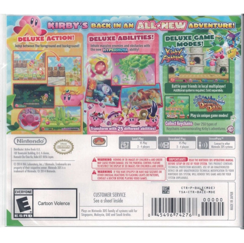 Kirby: Triple Deluxe [Nintendo 3DS]