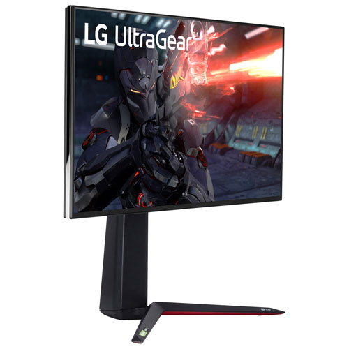 LG UltraGear 27" 4K Ultra HD 144Hz 1ms GTG IPS LED G-Sync Gaming Monitor - Black