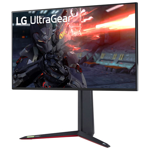 LG UltraGear 27" 4K Ultra HD 144Hz 1ms GTG IPS LED G-Sync Gaming Monitor - Black