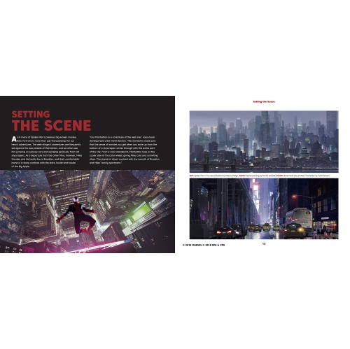 Spider-Man: Into the Spider-Verse - The Art of the Movie [Hardcover Book]