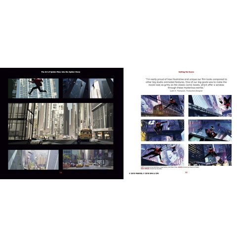 Spider-Man: Into the Spider-Verse - The Art of the Movie [Hardcover Book]