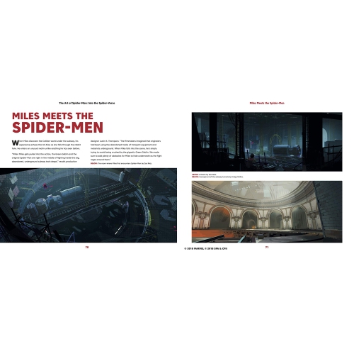 Spider-Man: Into the Spider-Verse - The Art of the Movie [Hardcover Book]