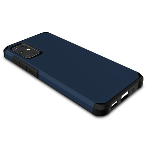 Matt, Heavy Duty Dual Layer Armor Case For Samsung S20 Plus, Navy Blue