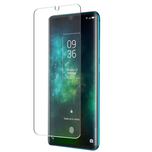 TopSave 1 Piece FLAT Screen Protector for TCL 10 Pro Tempered Glass, 9H Hardness, Case Friendly, HD Clear Film
