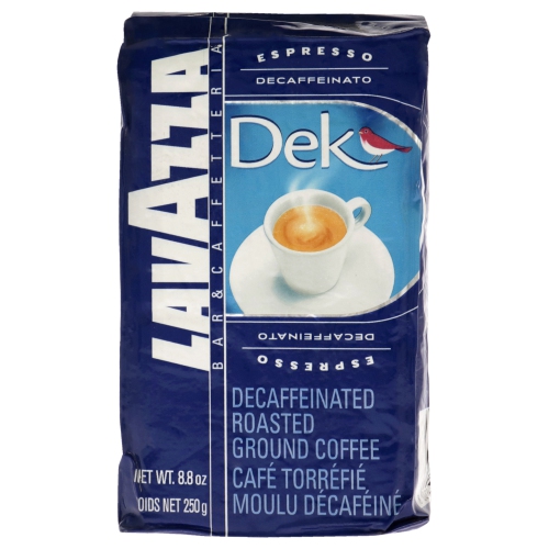 Dek Espresso Decaffeinated Roast Ground Coffee by Lavazza for - 8.8 oz Coffee