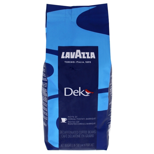 Dek Espresso Decaffeinated Roast Whole Bean Coffee by Lavazza for - 17.6 oz Coffee
