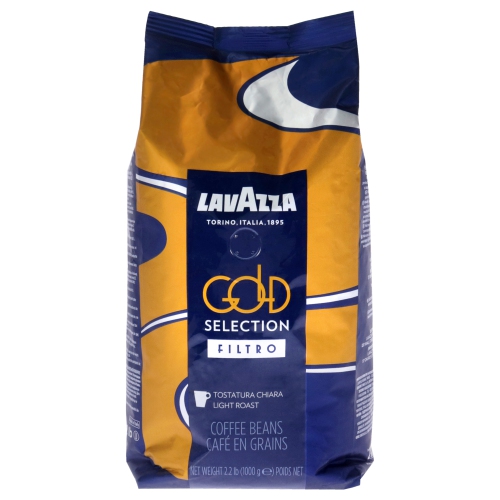 Gold Selection Filtro Light Roast Coffee Beans by Lavazza for - 35.2 oz Coffee