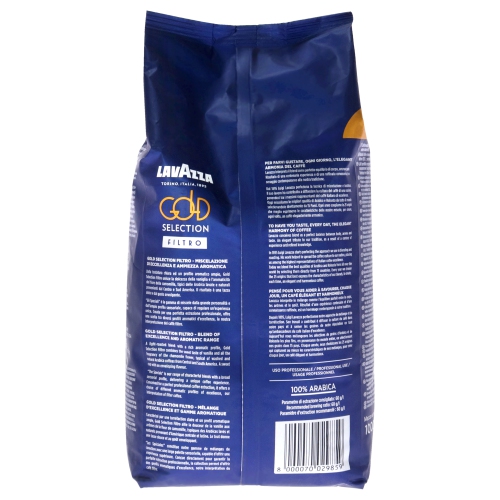 Gold Selection Filtro Light Roast Coffee Beans by Lavazza for - 35.2 oz Coffee