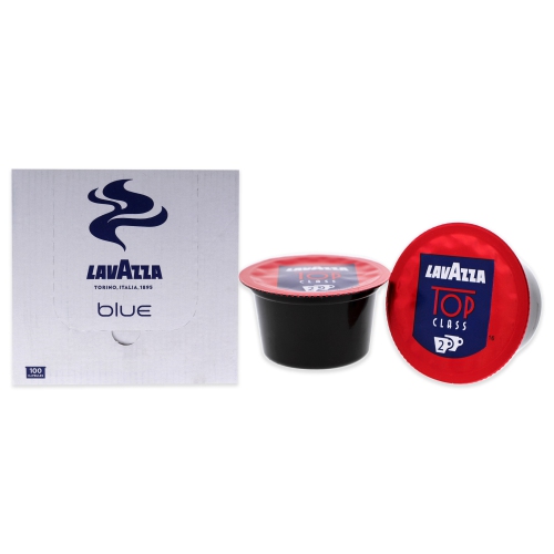 Blue Top Class 2 Roast Ground Coffee Pods by Lavazza for - 100 Pods Coffee