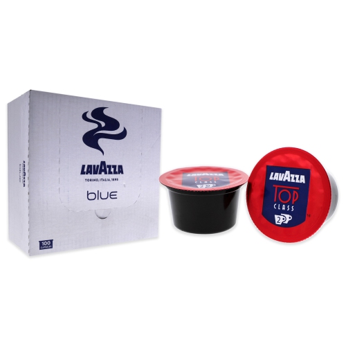 Blue Top Class 2 Roast Ground Coffee Pods by Lavazza for - 100 Pods Coffee