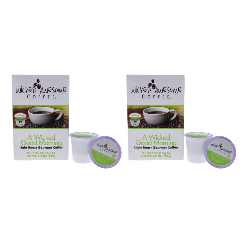A Wicked Good Morning Coffee by Bostons Best for - 12 Cups Coffee - Pack of 2