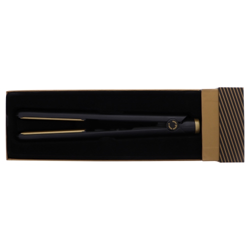 Verge Pro Styling Flat Iron - HSI093A- Black by Inglam for Unisex - 1 Inch Flat Iron