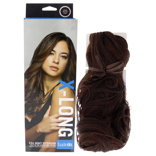 HAIRDO  Wavy Extension - R6 30H Chocolate Copper By for Women - 23 Inch Hair Extension In Multicolor