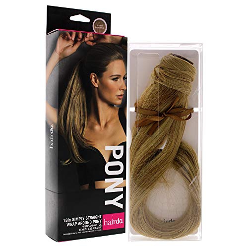 Simply Straight Pony - R14 88H Golden Wheat by Hairdo for Women - 18 Inch Hair Extension