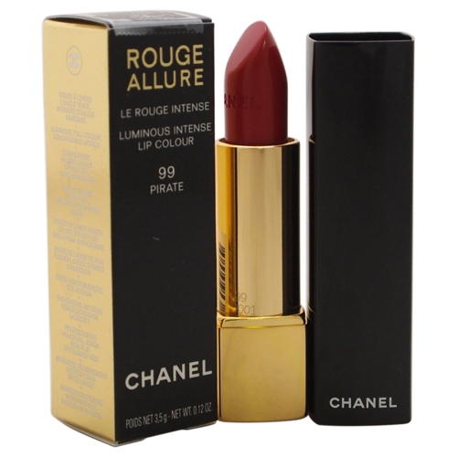 Rouge allure Luminous intense Lip Color - 99 Pirate de Chanel pour femme - Rouge à lèvres 0,12&nbsp;oz