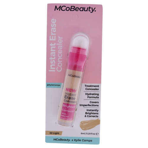 Instant Eraser Concealer - 02 Light by MCoBeauty for Women - 0.2 oz Concealer