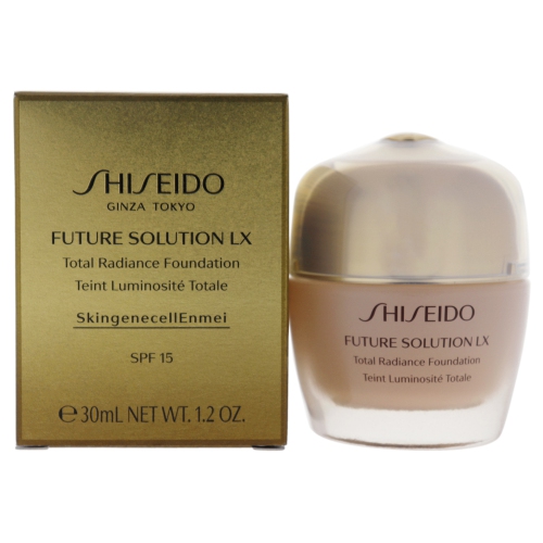 Future Solution LX Total Radiance Foundation SPF 15 - 3 Rose by Shiseido for Women - 1.2 oz Foundation