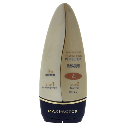 Flawless Perfection Foudation SPF 12 - # 80 Bronze by Max Factor for Women - 1.48 oz Foudation