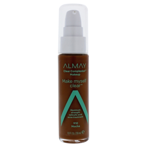 Clear Complexion Makeup - 910 Mocha by Almay for Women - 1 oz Foundation