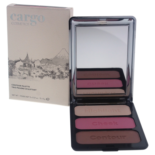 Contour Palette - Malibu by Cargo for Women - 3 x 0.21 oz Palette