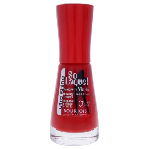 BOURJOIS  So Laque Ultra Shine - 25 Rouge Casino By for Women - 0.3 OZ Nail Polish