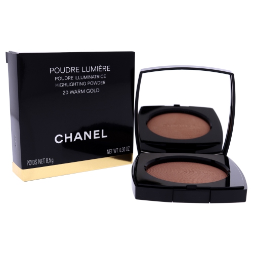 Poudre de surlignage - 20 Warm Gold de Chanel pour Femmes - 0,3 oz Highlighter