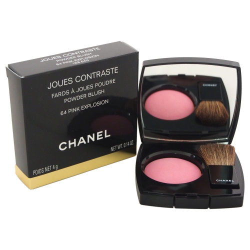 Joues Contraste Powder Blush - 64 Pink Explosion by Chanel for Women - 0.14 oz Blush