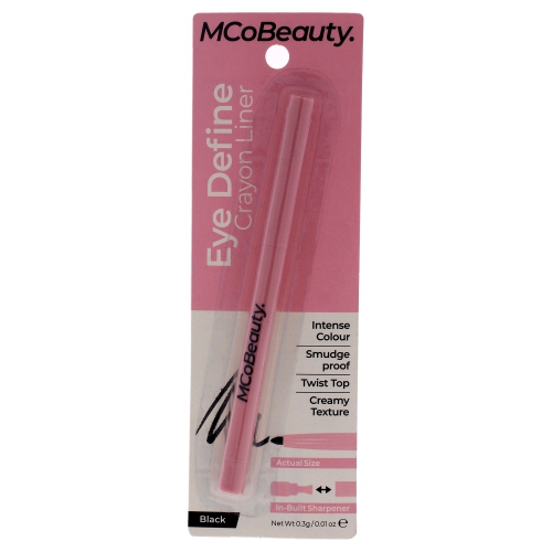 Eye Define Crayon Liner - Black by MCoBeauty for Women - 0.01 oz Eyeliner