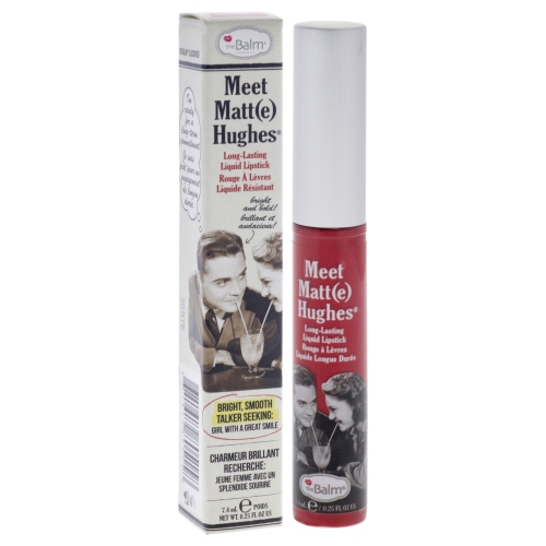 Meet Matte Hughes Long Lasting Liquid Lipstick - Devoted by the Balm for Women - 0.25 oz Lip Gloss