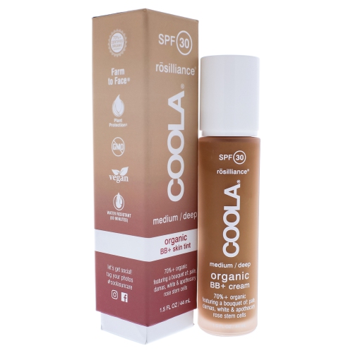 Rosilliance Organic BB Cream SPF 30 - Medium/Dark by Coola for Unisex - 1.5 oz Makeup