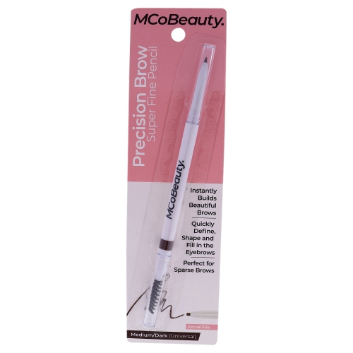 Precision Brow Super Fine Pencil - Medium Dark by MCoBeauty for Women - 0.007 oz Eyebrow